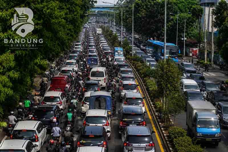 Kemacetan Parah di Jalan Pasteur Bandung, Warga Diminta Cari Jalur Alternatif